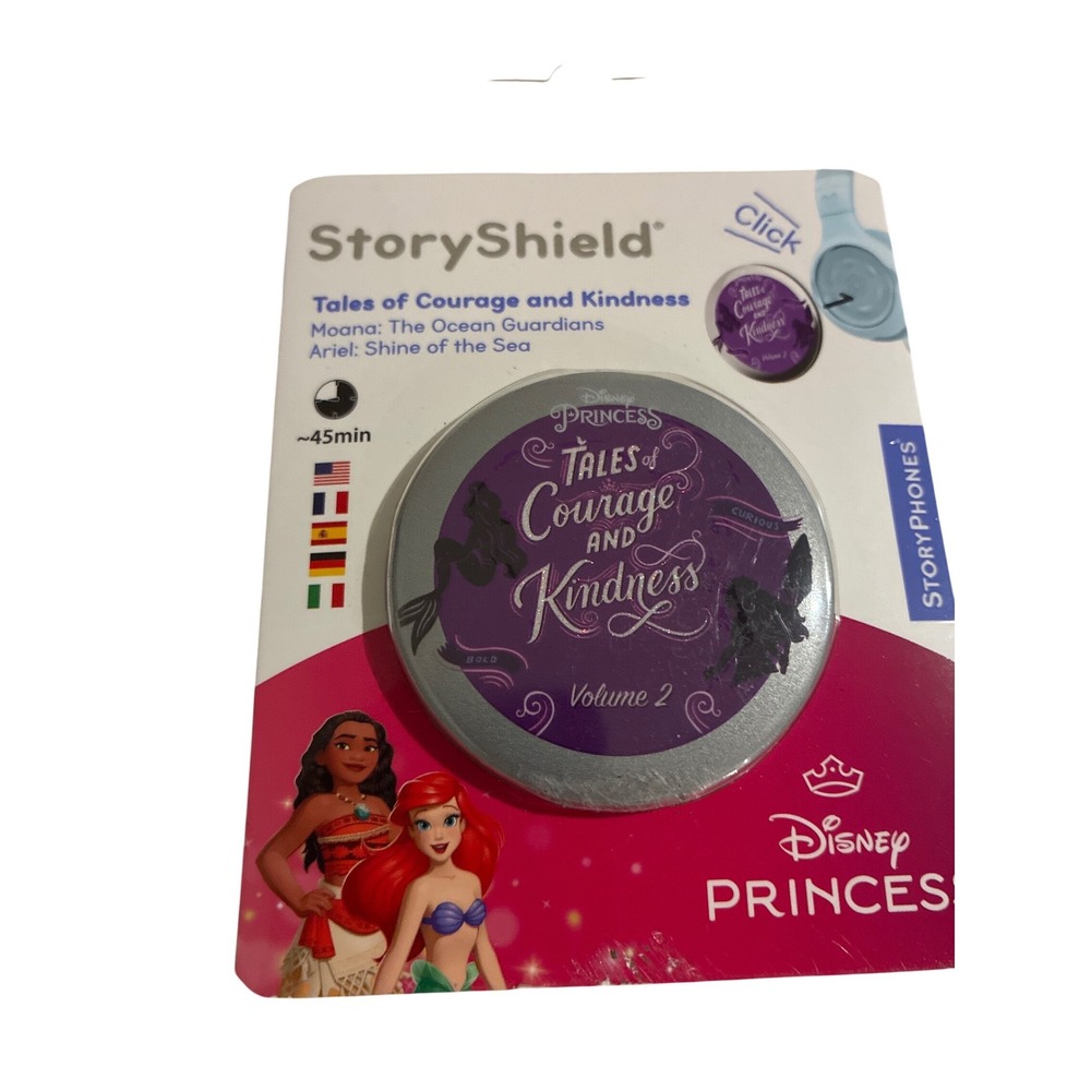 Disney Princess StoryShield‎ Moana Ariel Tales of Courage and Kindness Vol 2 New